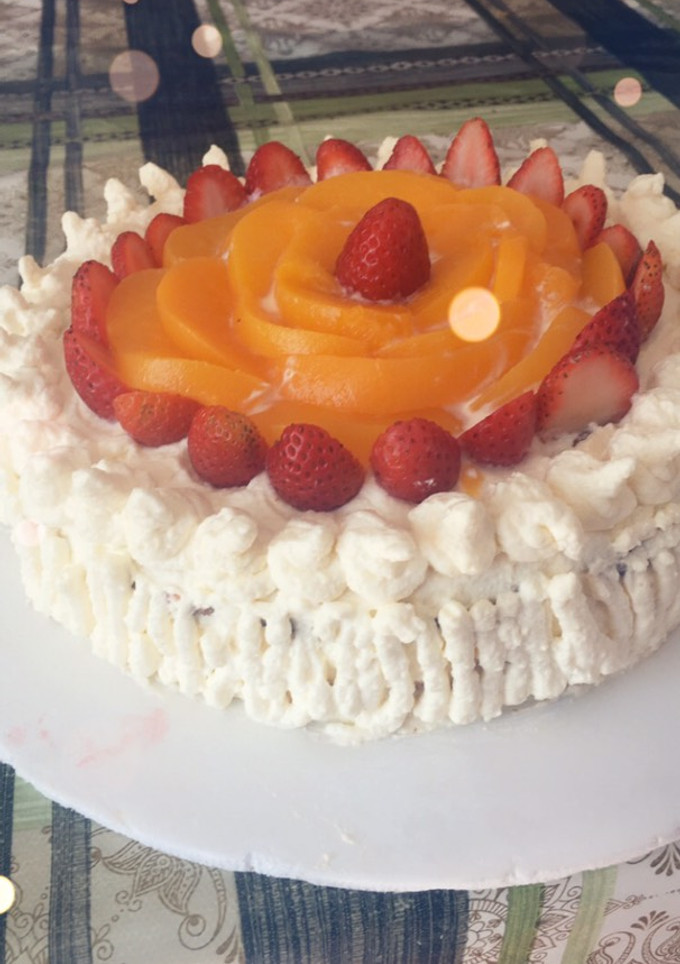 Una foto de Torta frutal sin azúcar