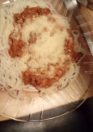 Una foto de Fideos caseros sin huevos