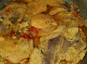 Una foto de Chuleta de cerdo en fricasé