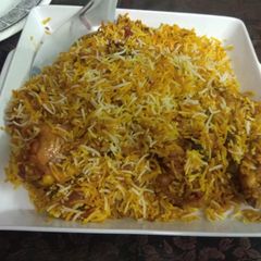 A picture of Yummy Chicken biryani.