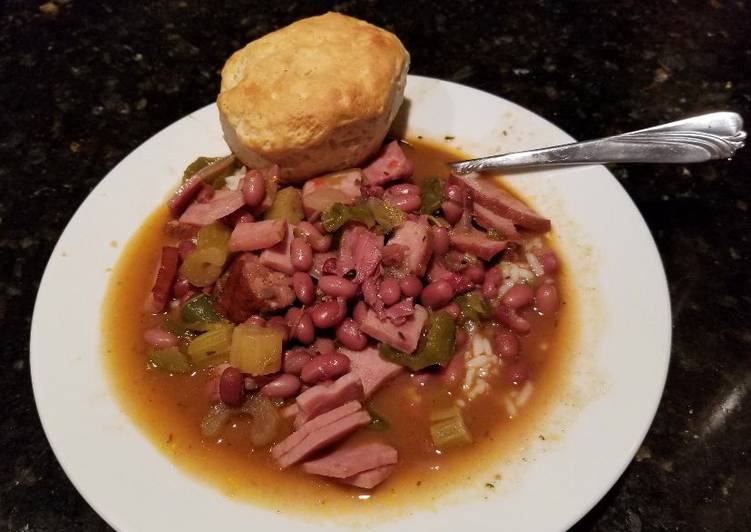 Easiest Way to Make Homemade Red Beans & Rice (Louisiana Style)