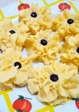 Foto resep Semprit dahlia (hanya 3 bahan)