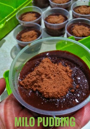 Foto resep Milo pudding