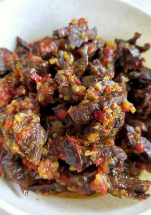 Foto resep Paru balado