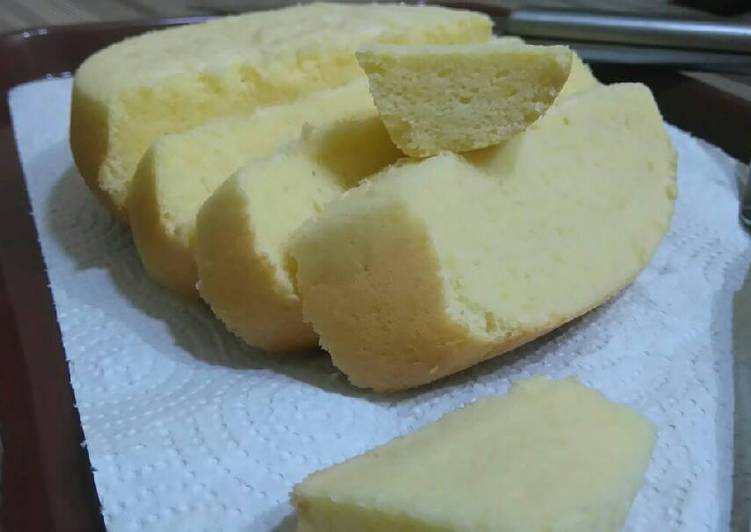 Rice Cooker Condensed Milk and Cheese Cotton Cake