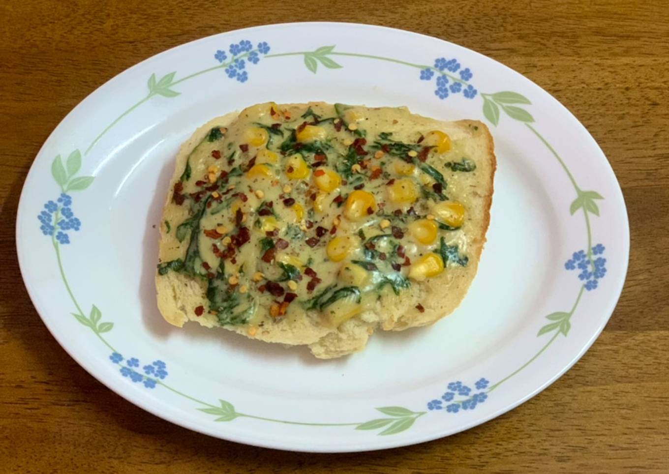 Veg chilli cheese toast