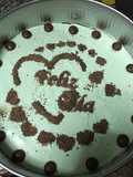 Torta mouse de menta y base de chocolate