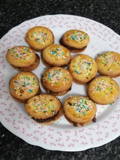 Una foto de Galletas con chocolate