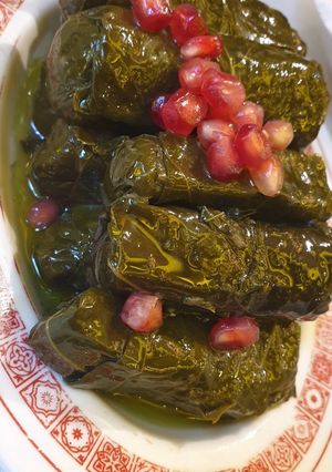 صورة لوصفة ورق عنب (باللحمة فقط)