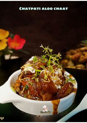 बटाटा चाट (Batata Chat Recipe in Marathi) रेसिपी चे मुख्य फोटो 