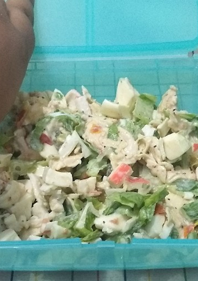 Una foto de Ensalada a la mexicana