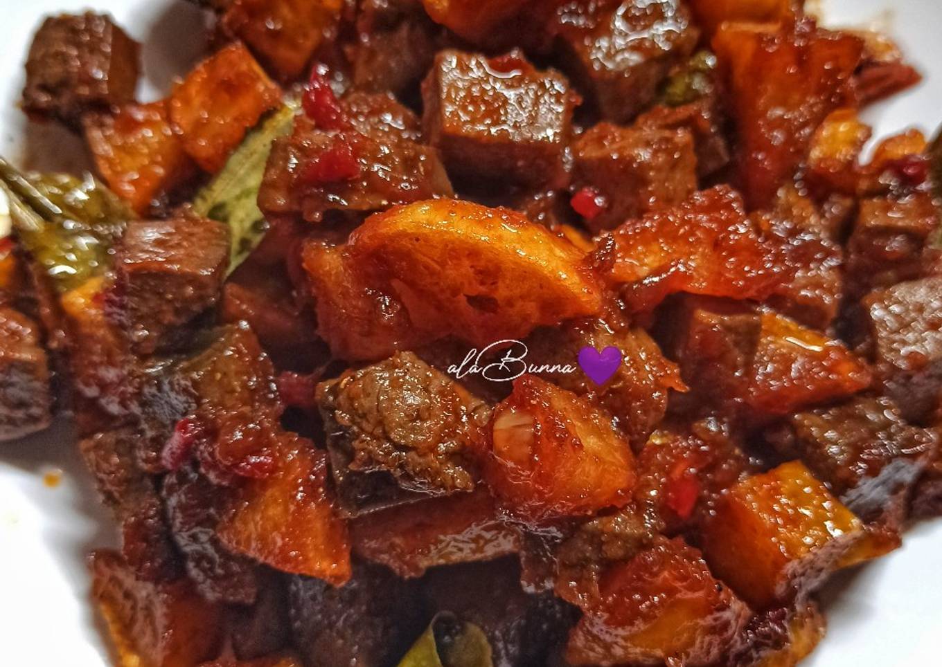 Sambel Goreng Kentang Hati