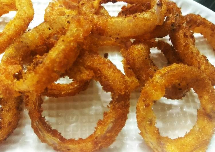 How to Make Perfect Crispy onion rings