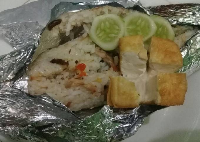 Nasi Bakar Pindang Suwir