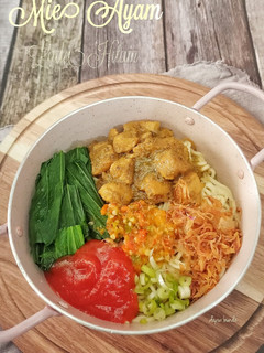 Foto resep Mie ayam lada hitam