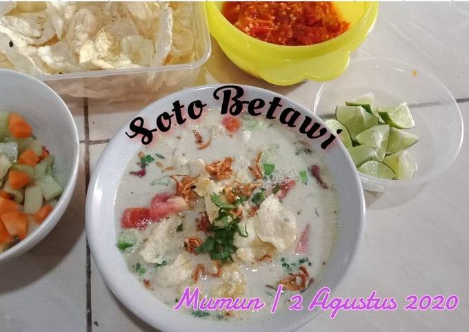 12. Soto Betawi (Susu + Santan)