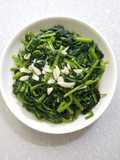 Stir-Fried Water Spinach with Garlic