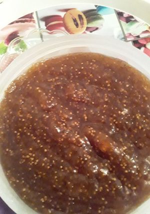 صورة لوصفة مربى التين (الكرموس)