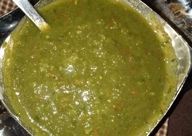 Easiest Way to Prepare Super Quick Homemade Coriander and pudina chutney
