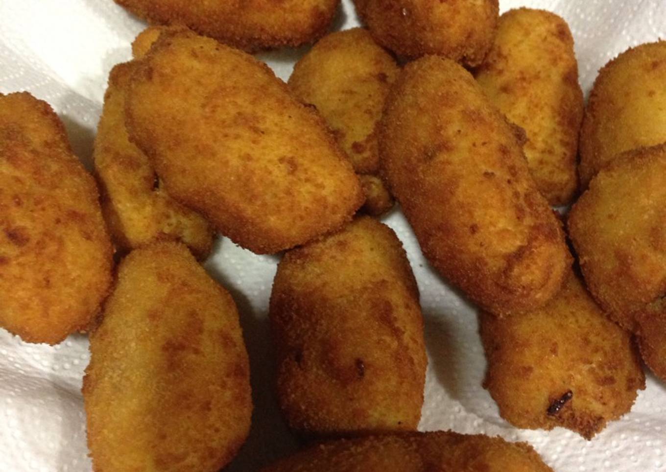 Croquetas de pollo a l'ast