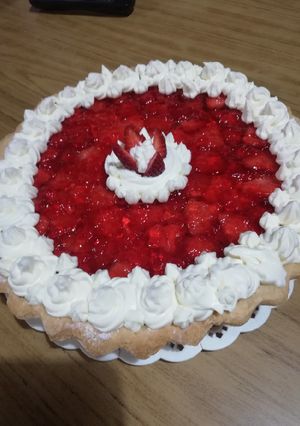 Una foto de Tarta de frutillas