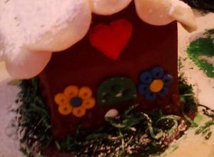 Una foto de Casita de Chocolate para Navidad