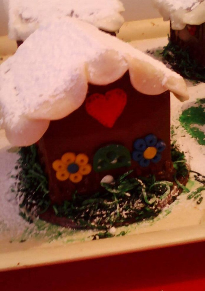 Una foto de Casita de Chocolate para Navidad