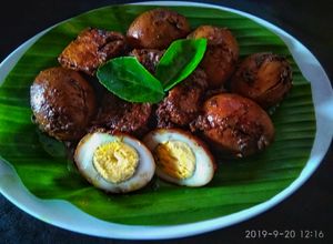 Foto resep Telur & tahu bumbu kluwak