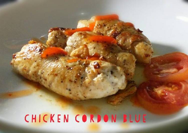 Resep Chicken cordon blue #ketopad, Enak Banget