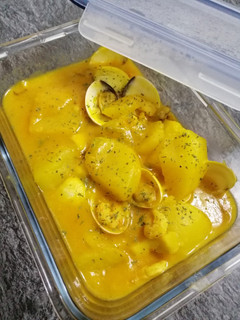 Una foto de Patatas a la marinera