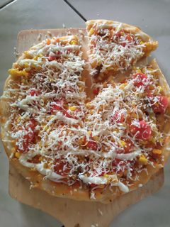 Foto resep Pizza corn teflon homemade