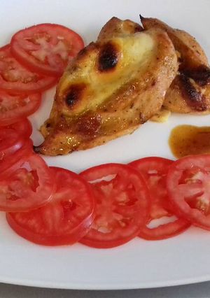 Una foto de Supremas pechugas al chabacano