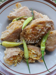 Foto resep 23. Tahu Isi Sayur dan Rebon Kering
