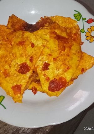 Foto resep Sambal telur dadar
