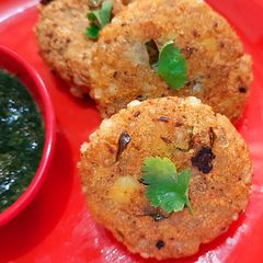 A picture of Sabudana Vada.