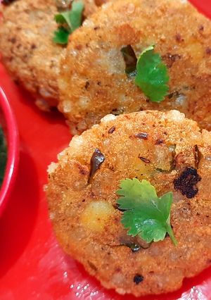 A picture of Sabudana Vada.