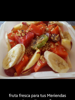Una foto de Ensalada de frutas