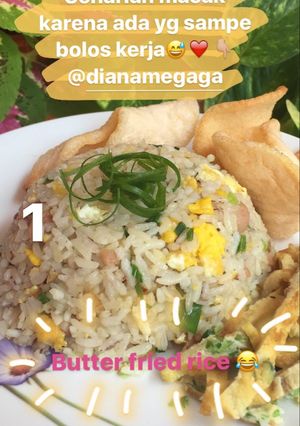 Foto resep Butter fried rice