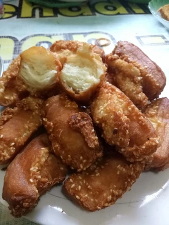 Cara Mudah Membikin Resep Roti Bantal /odading.(renyah dan manis diluar,lembut di dalam) yang Lezat Anti Ribet, Sempurna