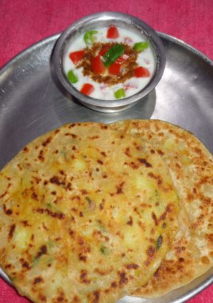 A picture of Aloo Parantha.