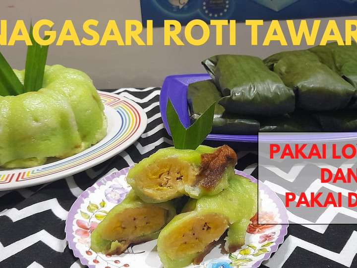 Anti Ribet, Memasak Kue nagasari roti tawar pakai daun dan loyang Ekonomis