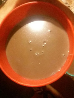 Una foto de Crema de chocolate