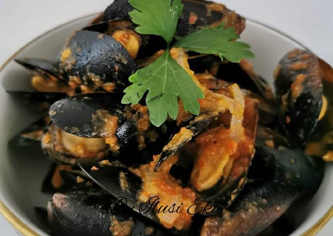 Kerang Ijo Saus Nanas