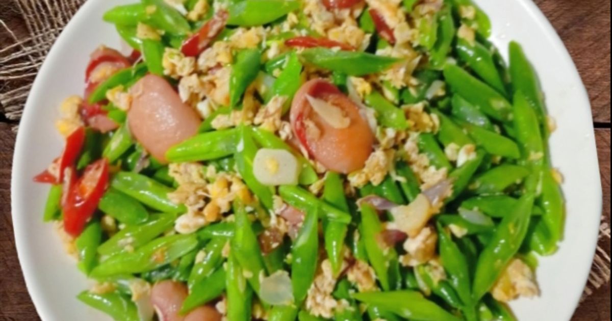 Orak-arik Buncis Sosis