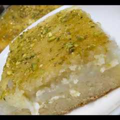 بسبوسة بالقشطة 🥧-レシピのメイン写真
