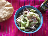 Aguachile de camarón