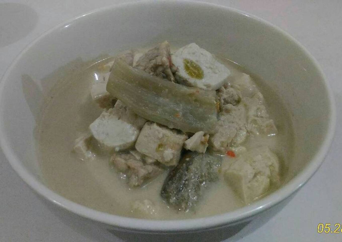 Lodeh 3T tahu tempe terong