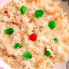 A picture of Fruit Custard.