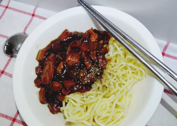 Resep Jajangmyeon Ala Ala Oleh Lisa Purnitasari Cookpad