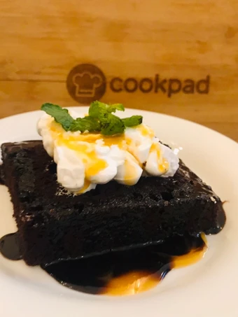 Recipe Caramel and chocolate brownies the Awesome  Really delicious